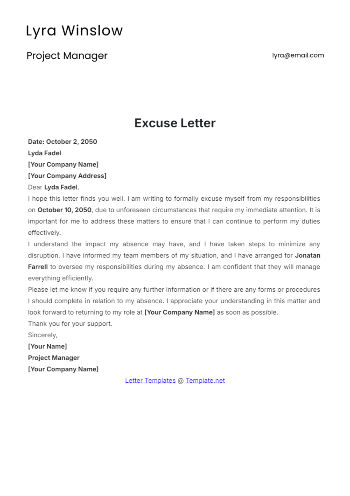 free-excuse-letter-templates-examples-edit-online-download