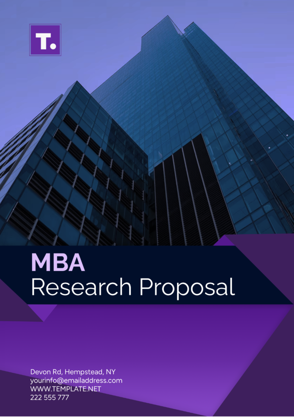 MBA Research Proposal Template - Edit Online & Download