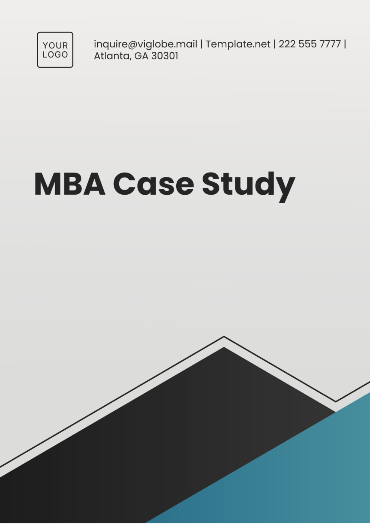 MBA Case Study Template