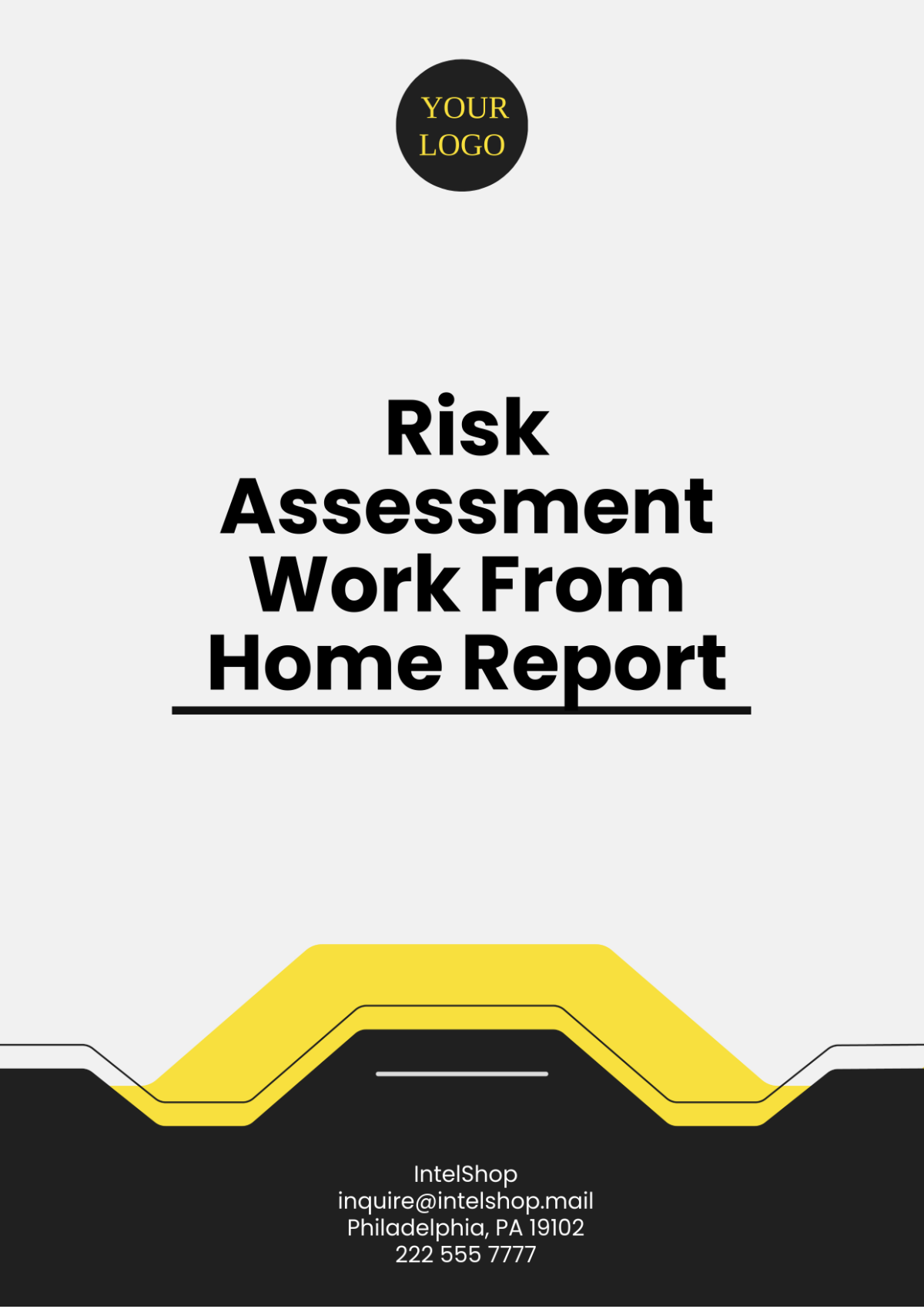 Risk Assessment Work From Home Report Template - Edit Online & Download