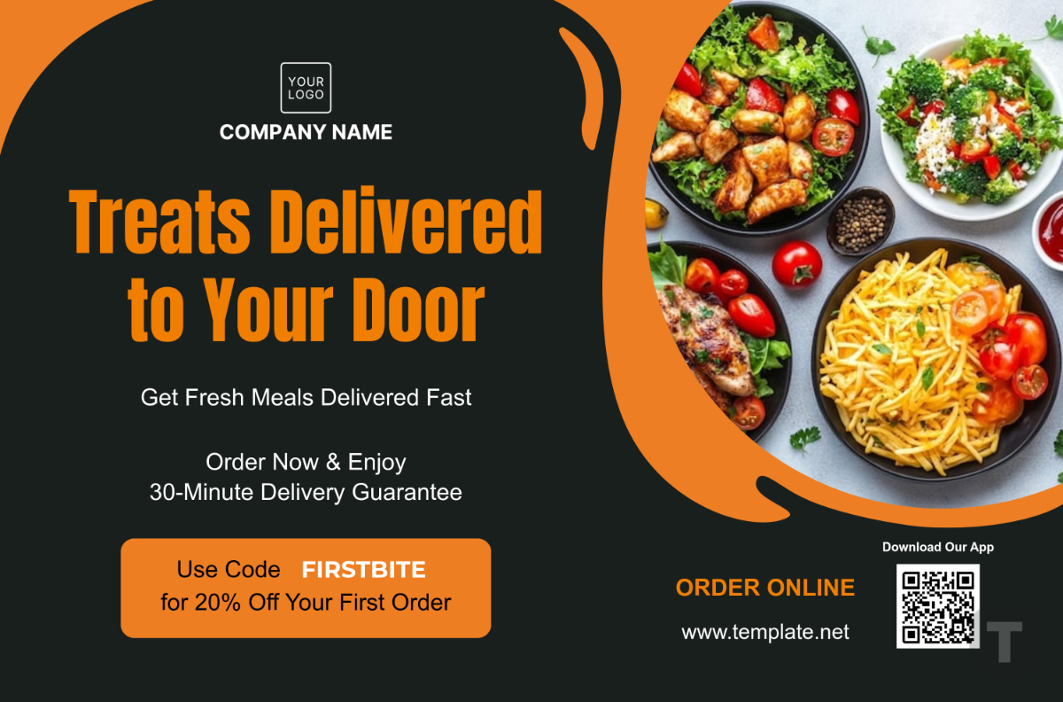 Food Delivery Banner