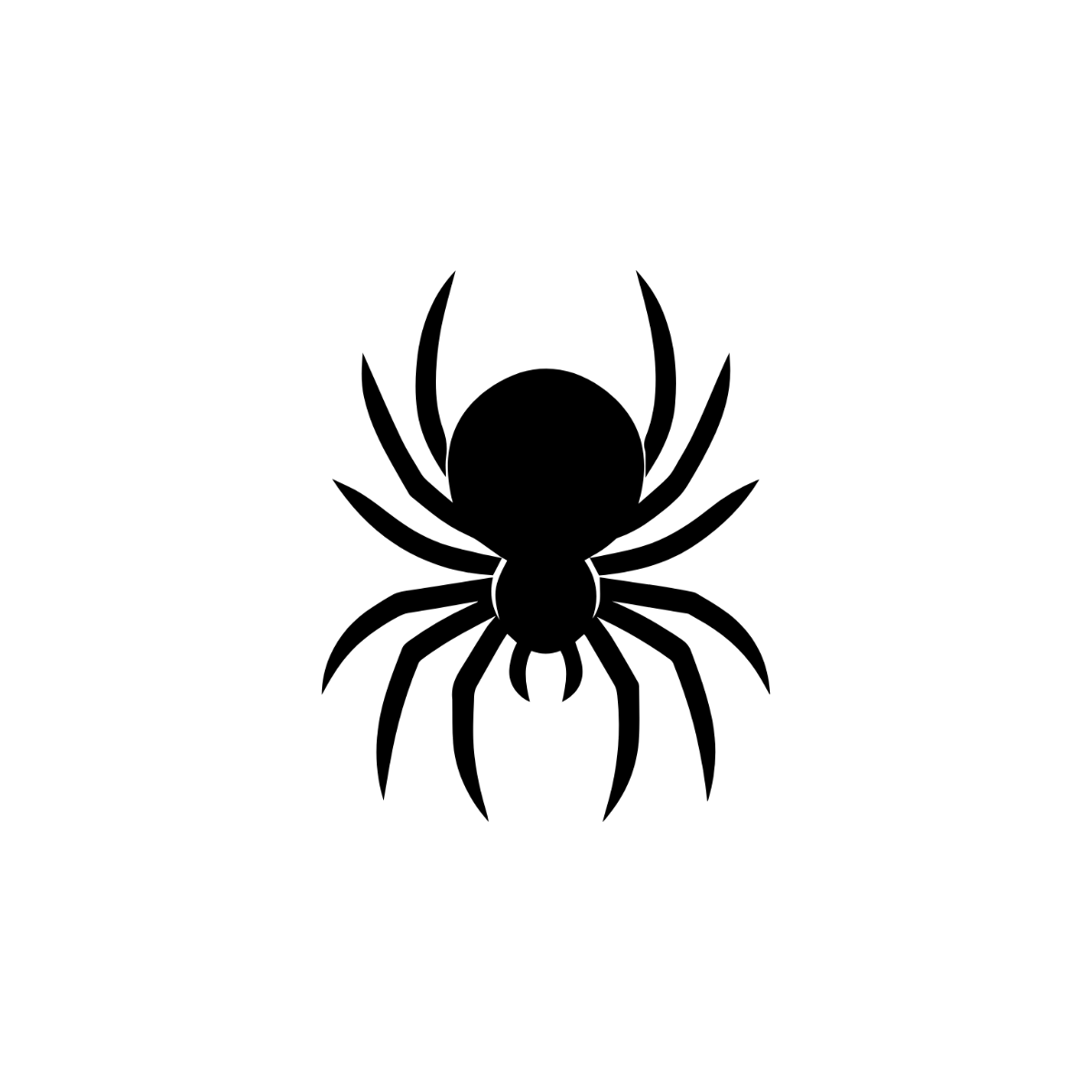 Simple Spider Clipart - Edit Online & Download