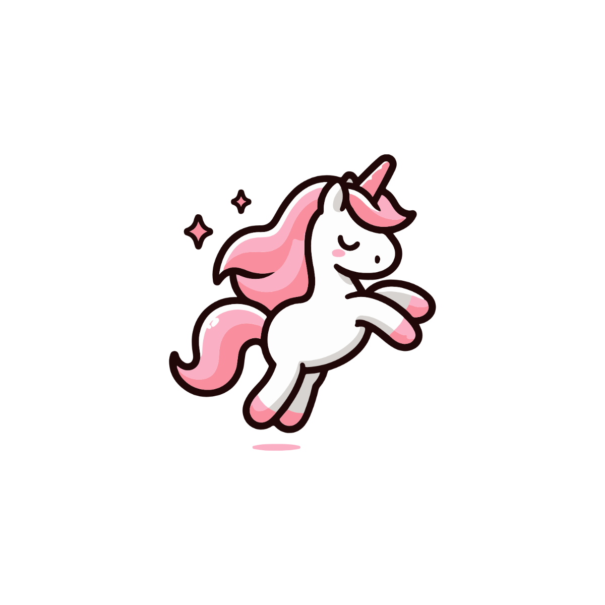 Transparent Unicorn Clipart - Edit Online & Download