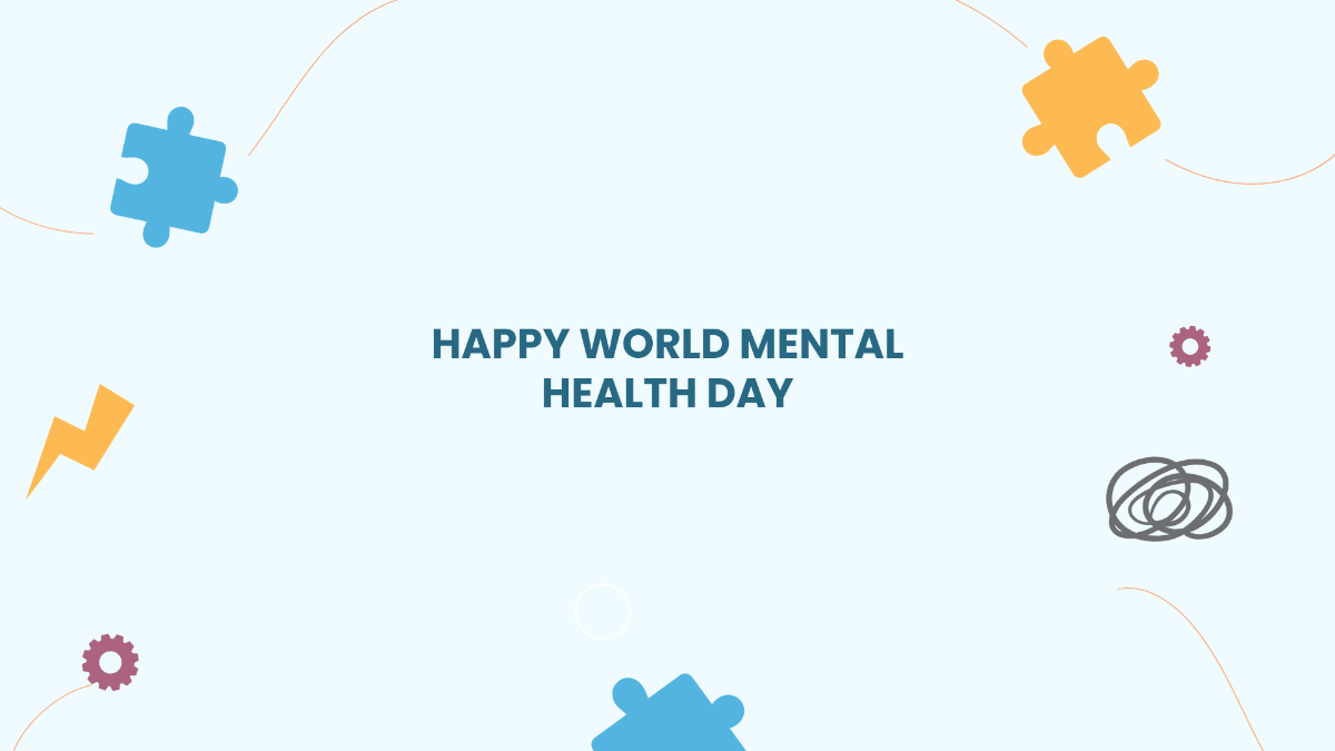 World Mental Health Day Background