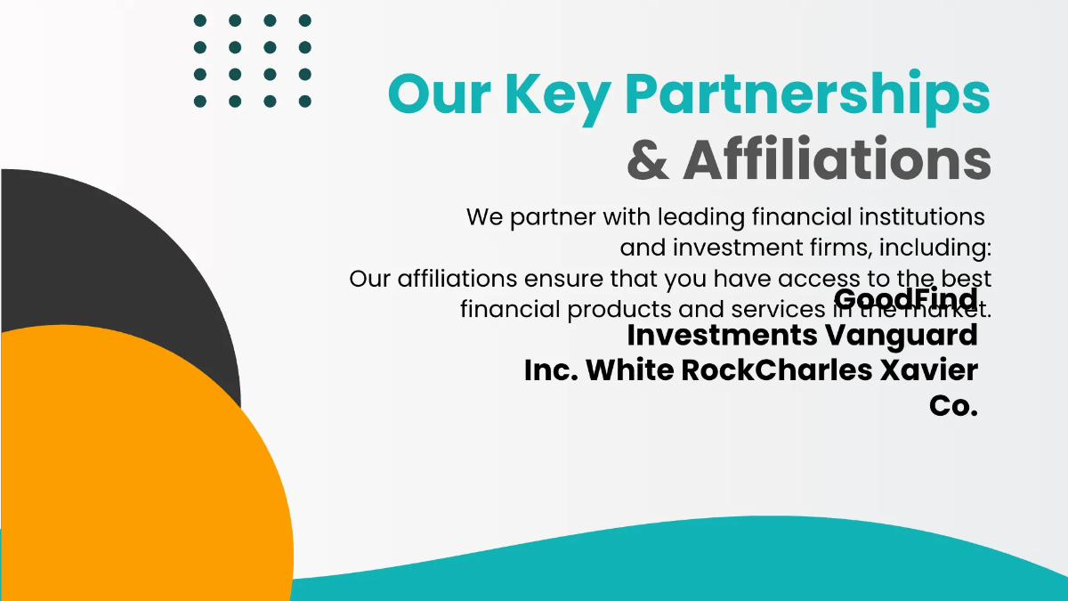 Free Financial Advisor Presentation Template to Edit Online