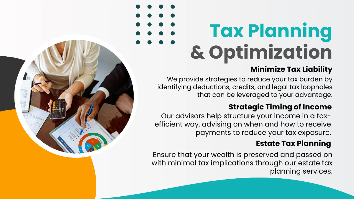 Free Financial Advisor Presentation Template to Edit Online