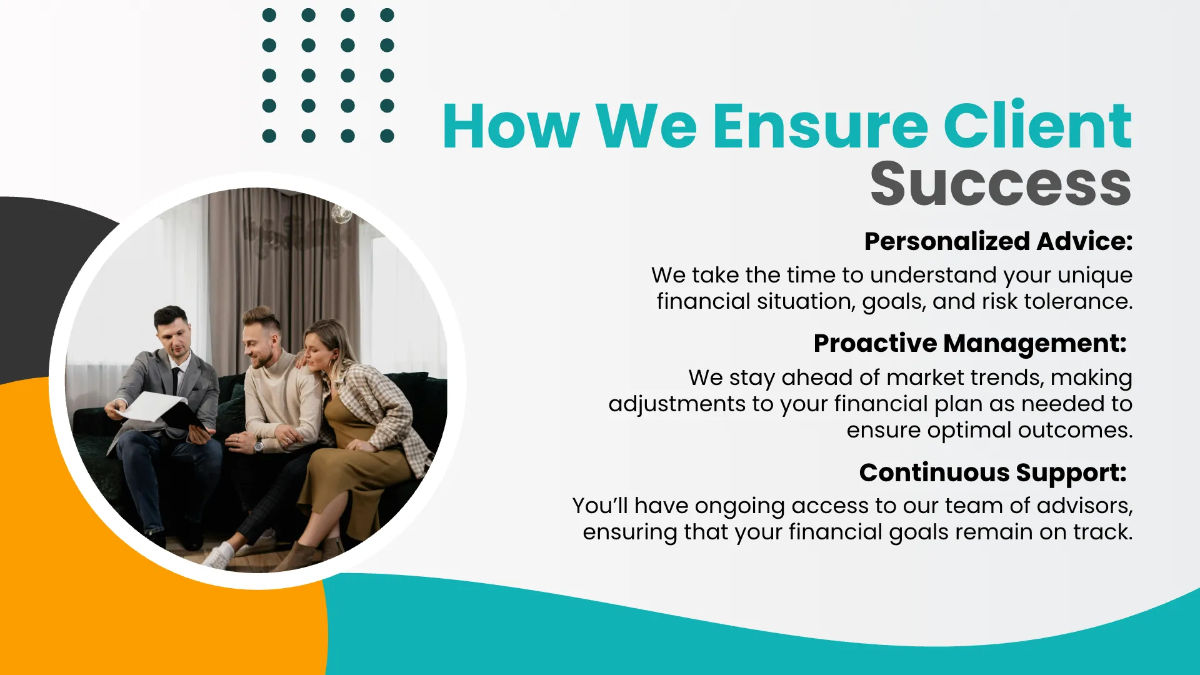 Free Financial Advisor Presentation Template to Edit Online