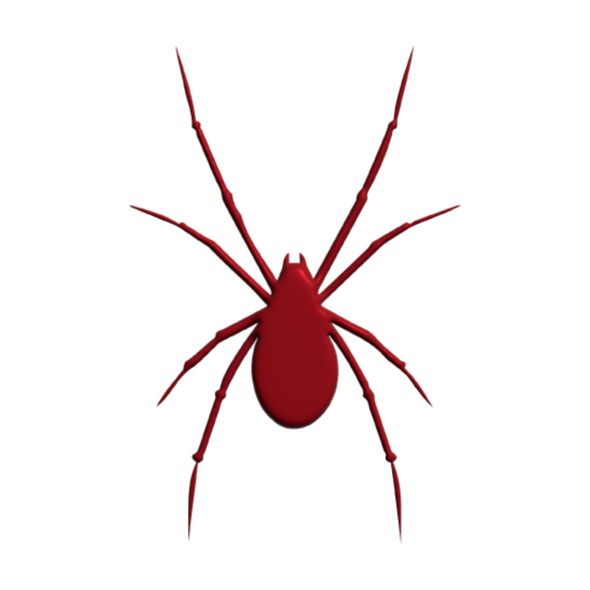 3D Spider Clipart