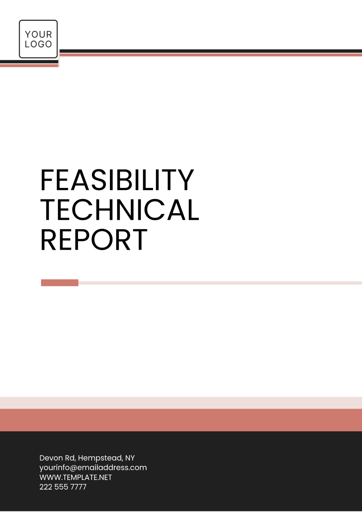 Feasibility Technical Report Template