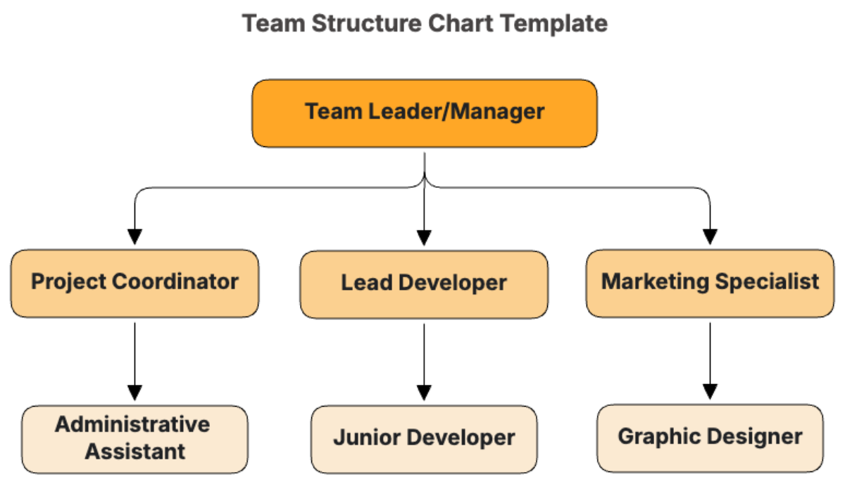 Team Structure Chart Template