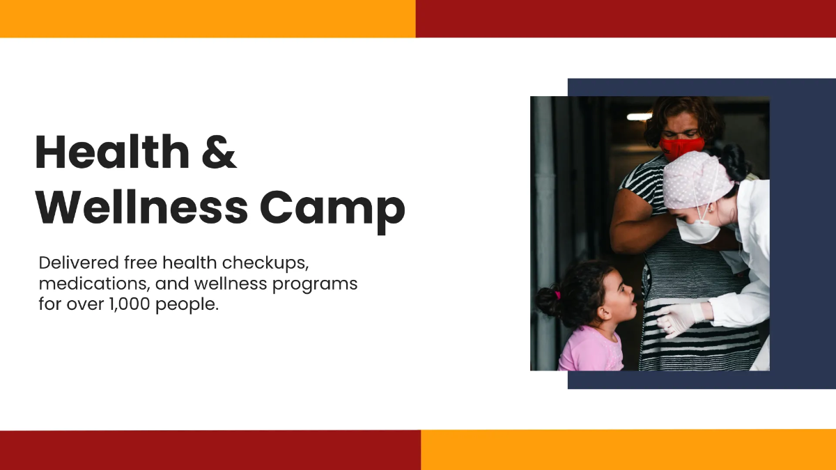 Free Charity Presentation Template to Edit Online