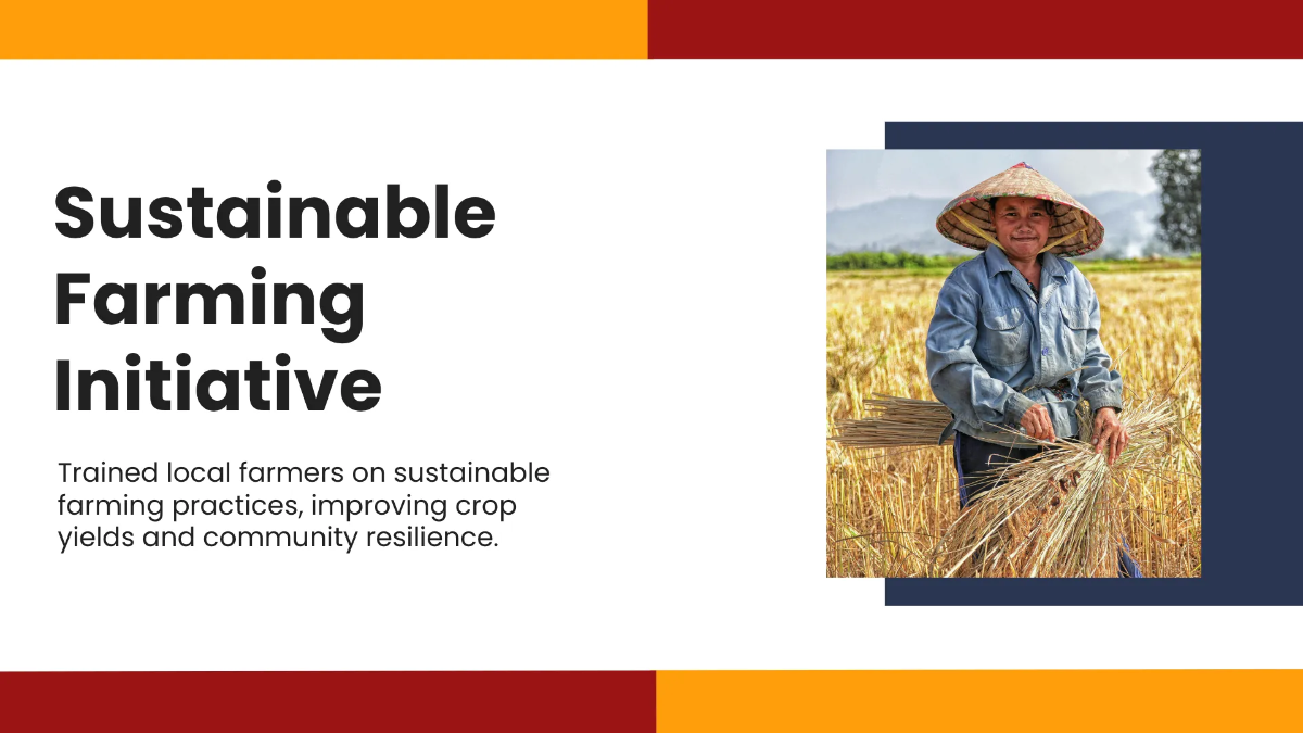 Free Charity Presentation Template to Edit Online