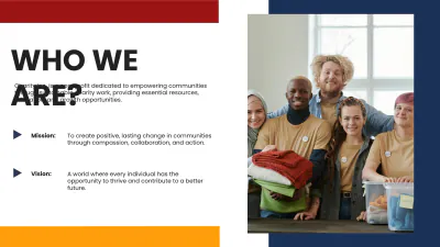 Free Charity Presentation Template to Edit Online