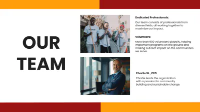 Free Charity Presentation Template to Edit Online