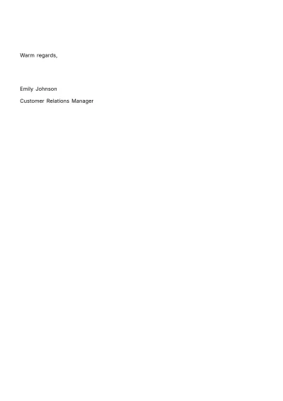 Free Customer Letterhead Template to Edit Online