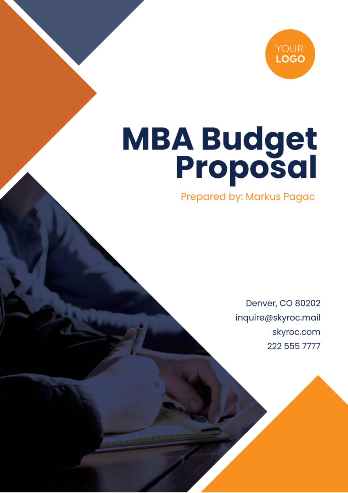 MBA Budget Proposal Template - Edit Online & Download