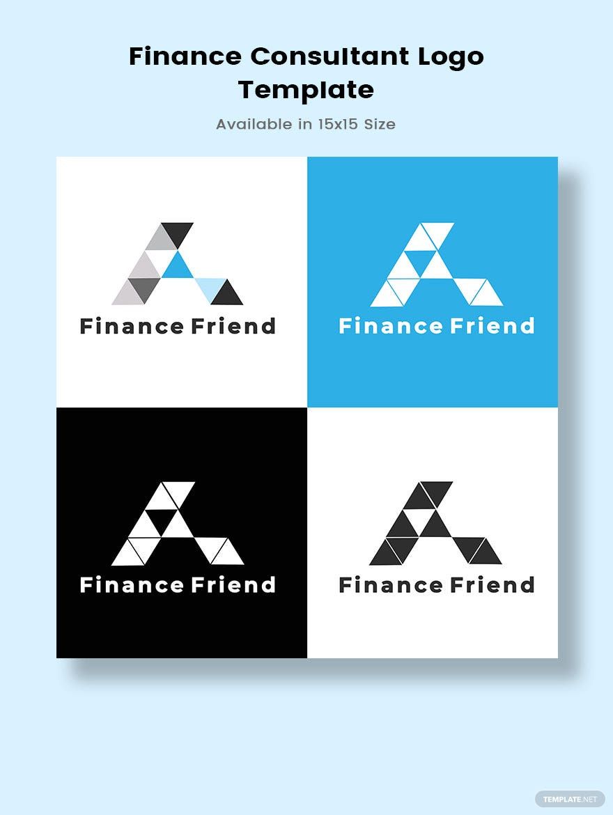 Finance Consultant Logo Template