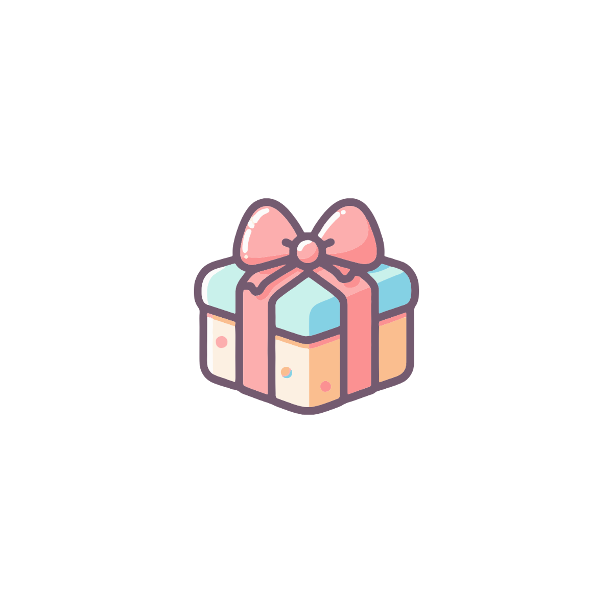 Cute Gift Clipart - Edit Online & Download