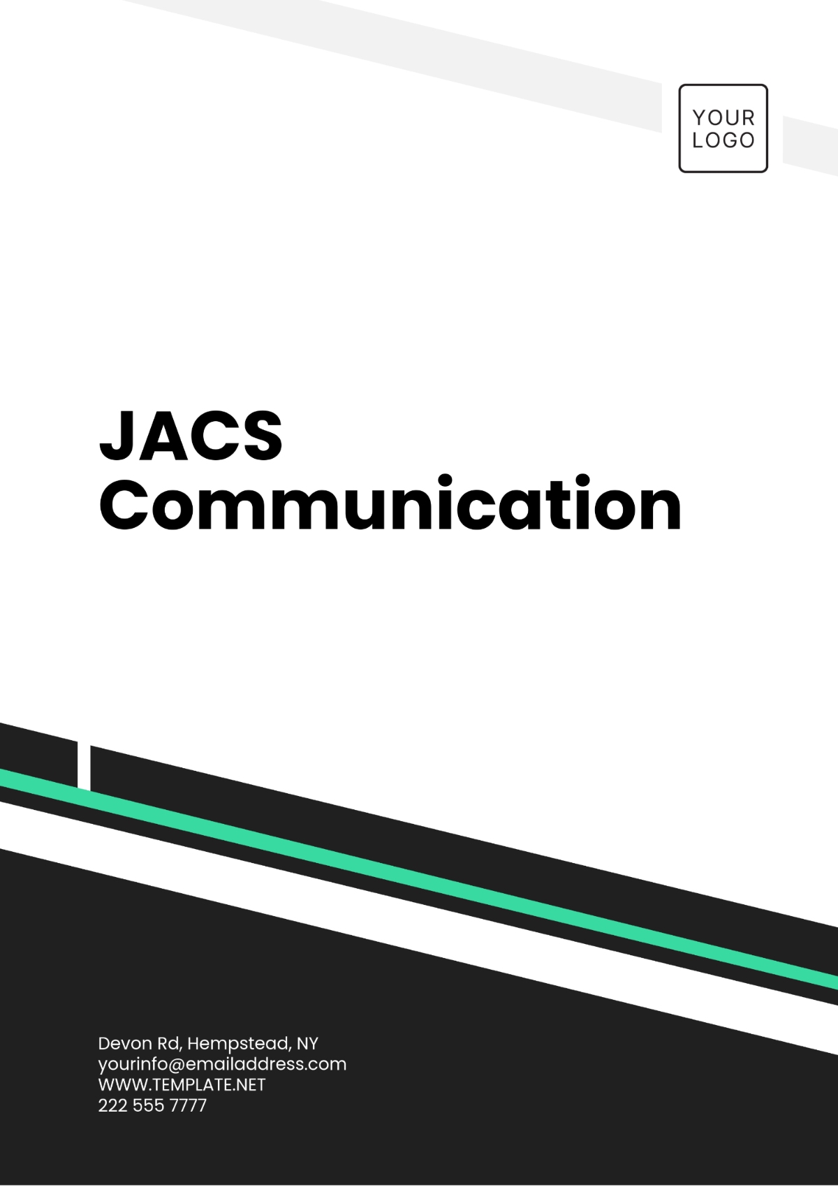 JACS Communication Template