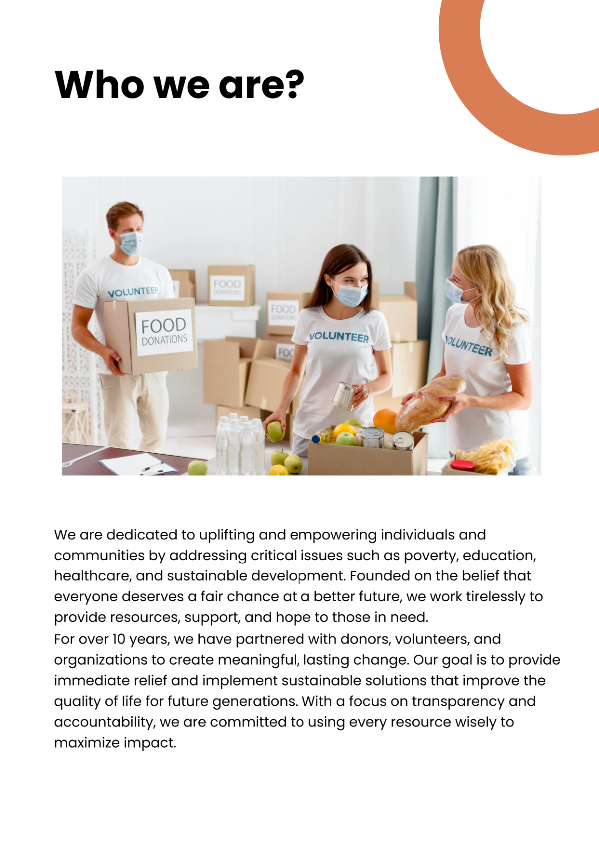 Free Charity Profile Template to Edit Online Free Charity Profile Template to Edit Online