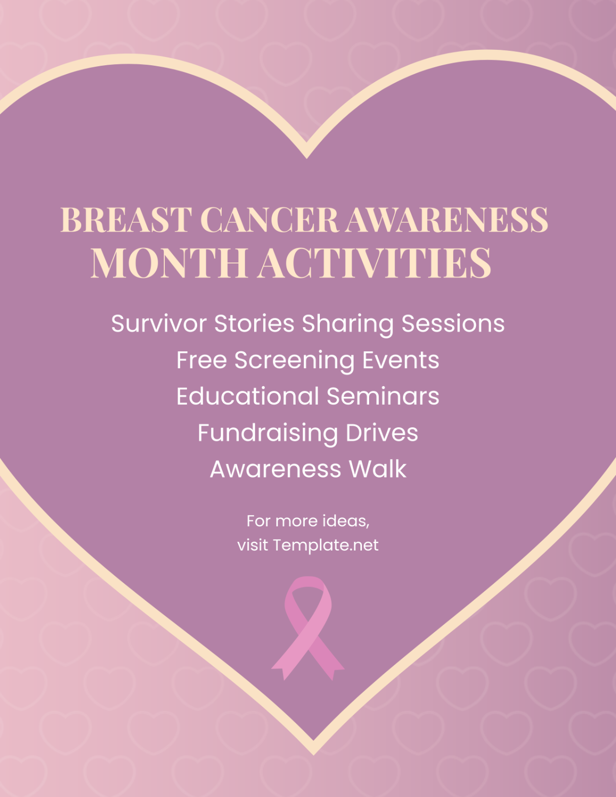 Breast Cancer Awareness Month Activities