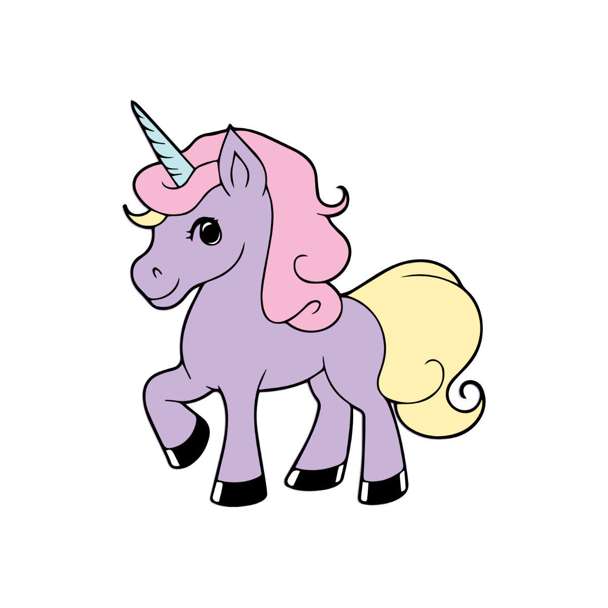 Unicorn Clipart Simple Unicorn Clipart Simple