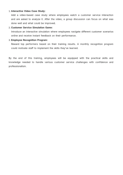 Free Retail Training Format Manual Template to Edit Online