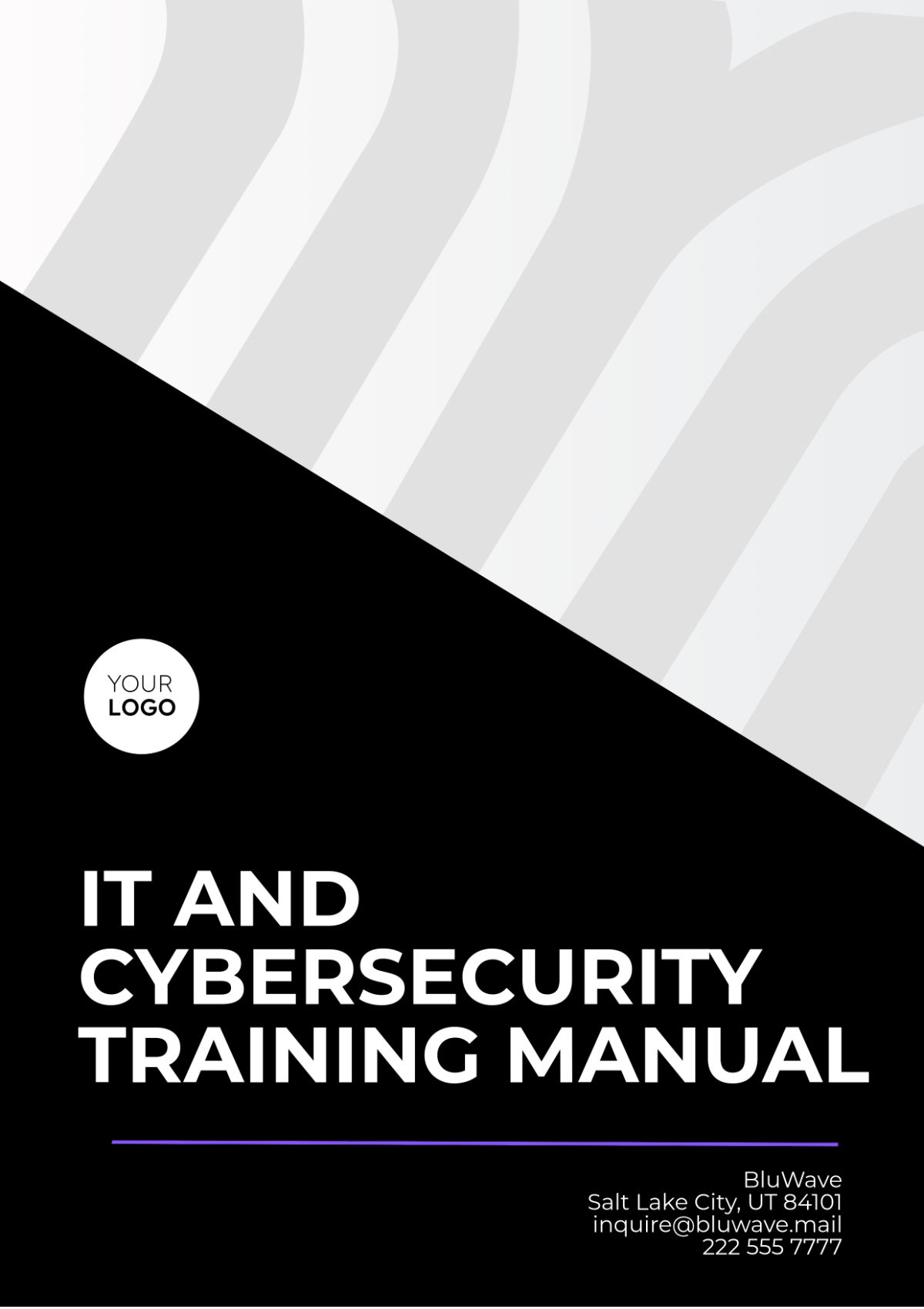 IT and Cybersecurity Training Manual Template - Edit Online & Download