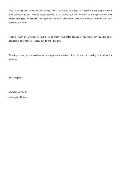 Free Notary Letterhead Template to Edit Online