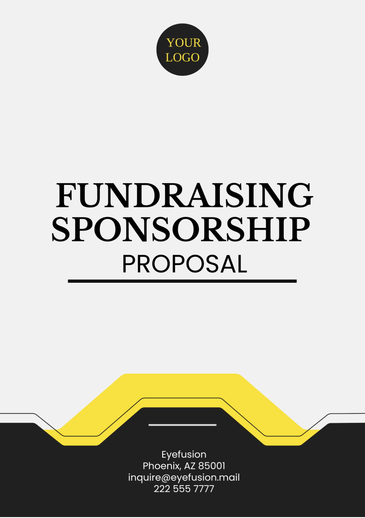 Fundraising Sponsorship Proposal Template - Edit Online & Download