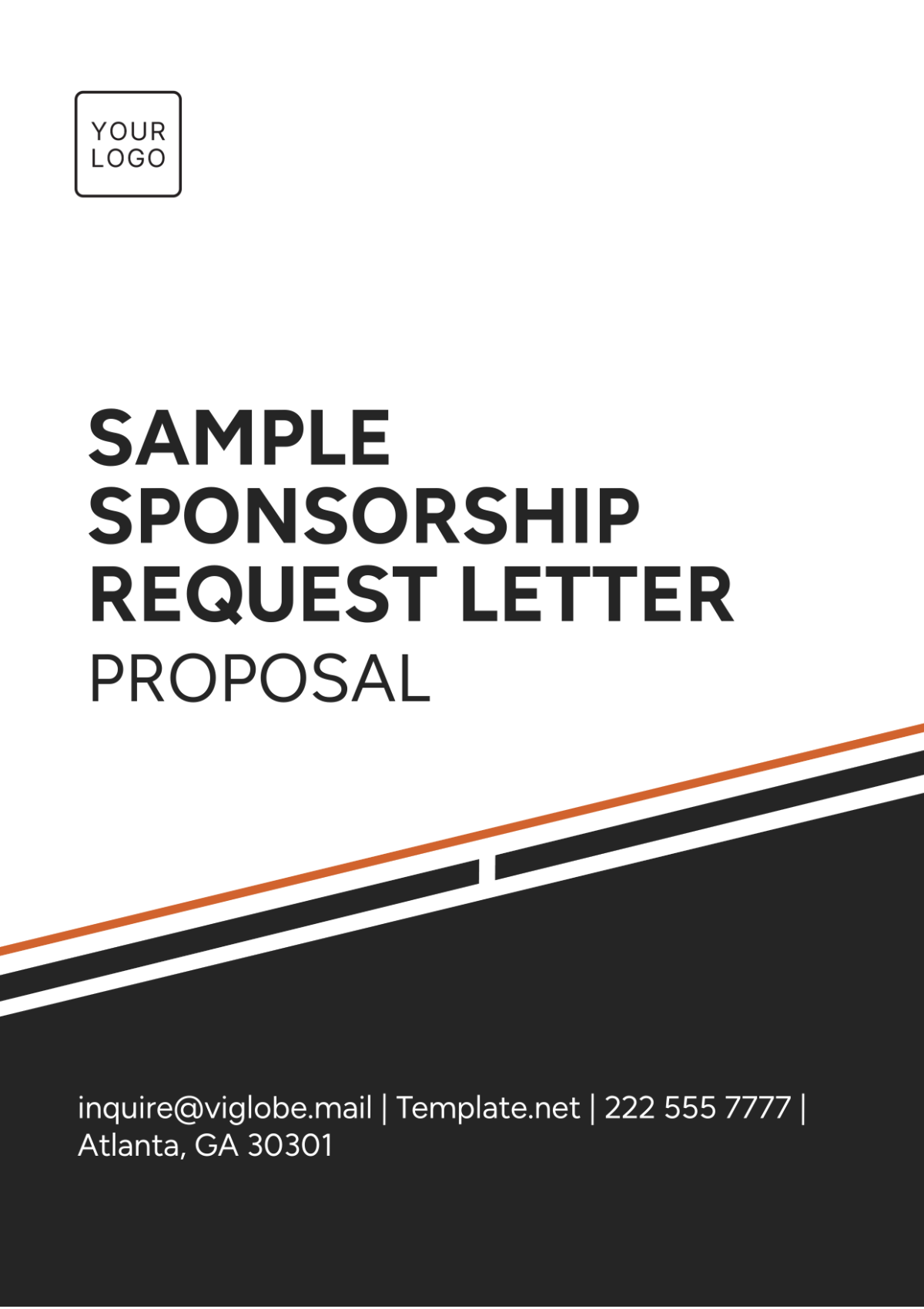 Sample Sponsorship Request Letter Template