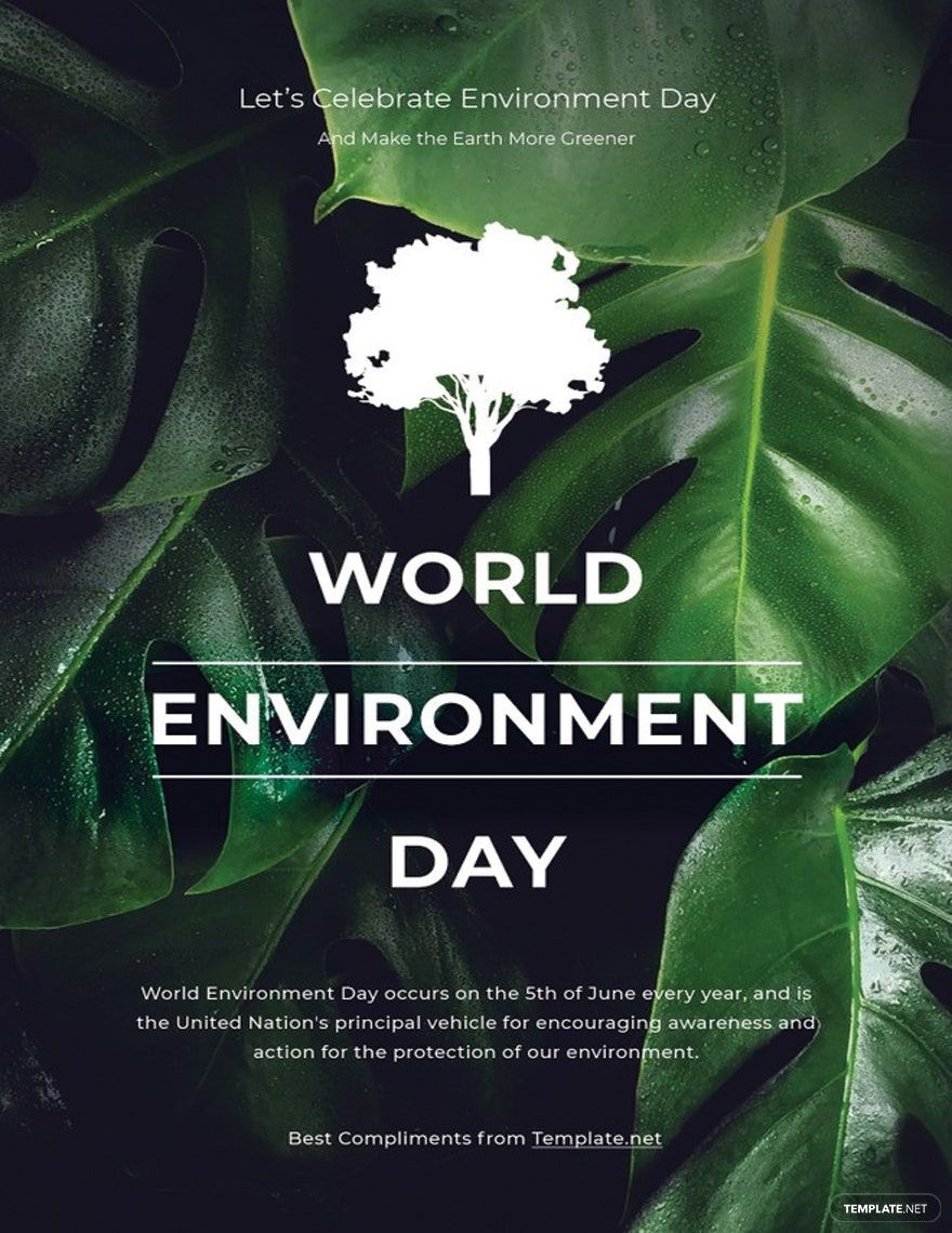 World Environment Day Invitation Template