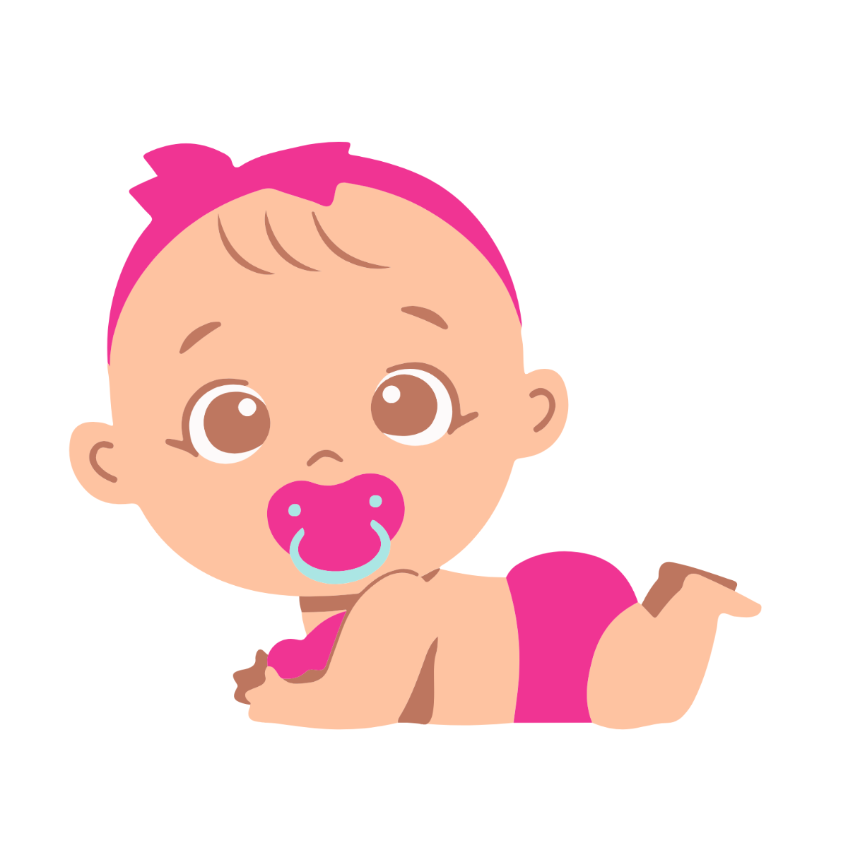 Cute Baby Clipart - Edit Online | Template.net