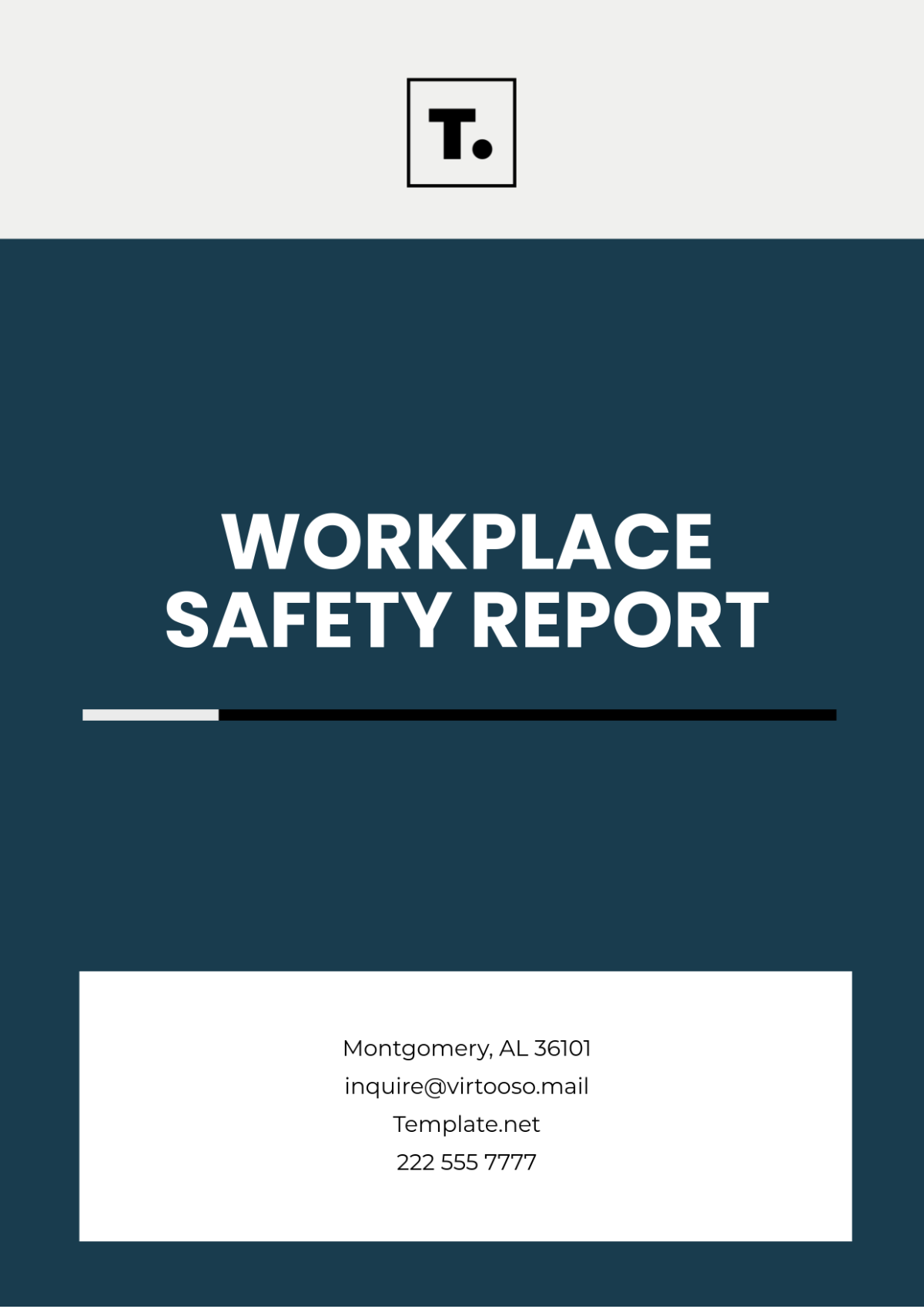 Workplace Safety Report Template - Edit Online & Download