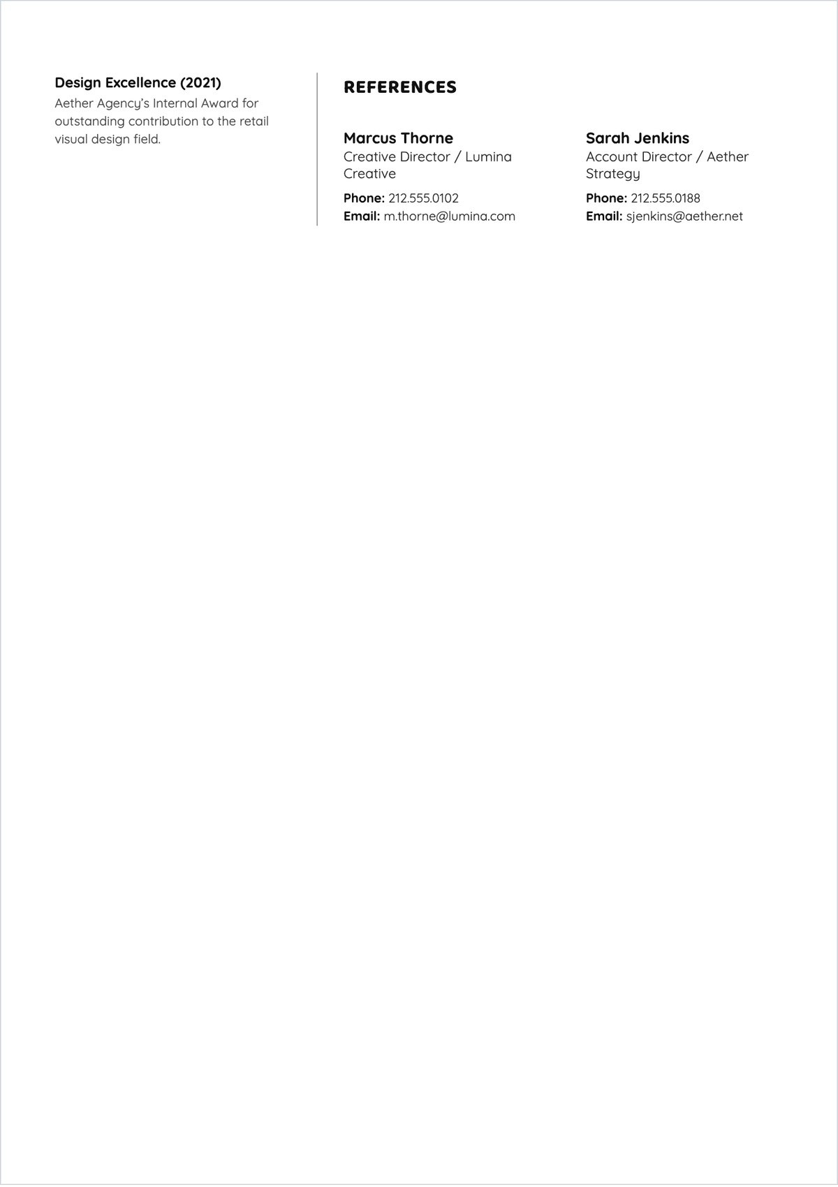 Free Aesthetic CV Photo ATS Resume Template, AI Resume Builder
