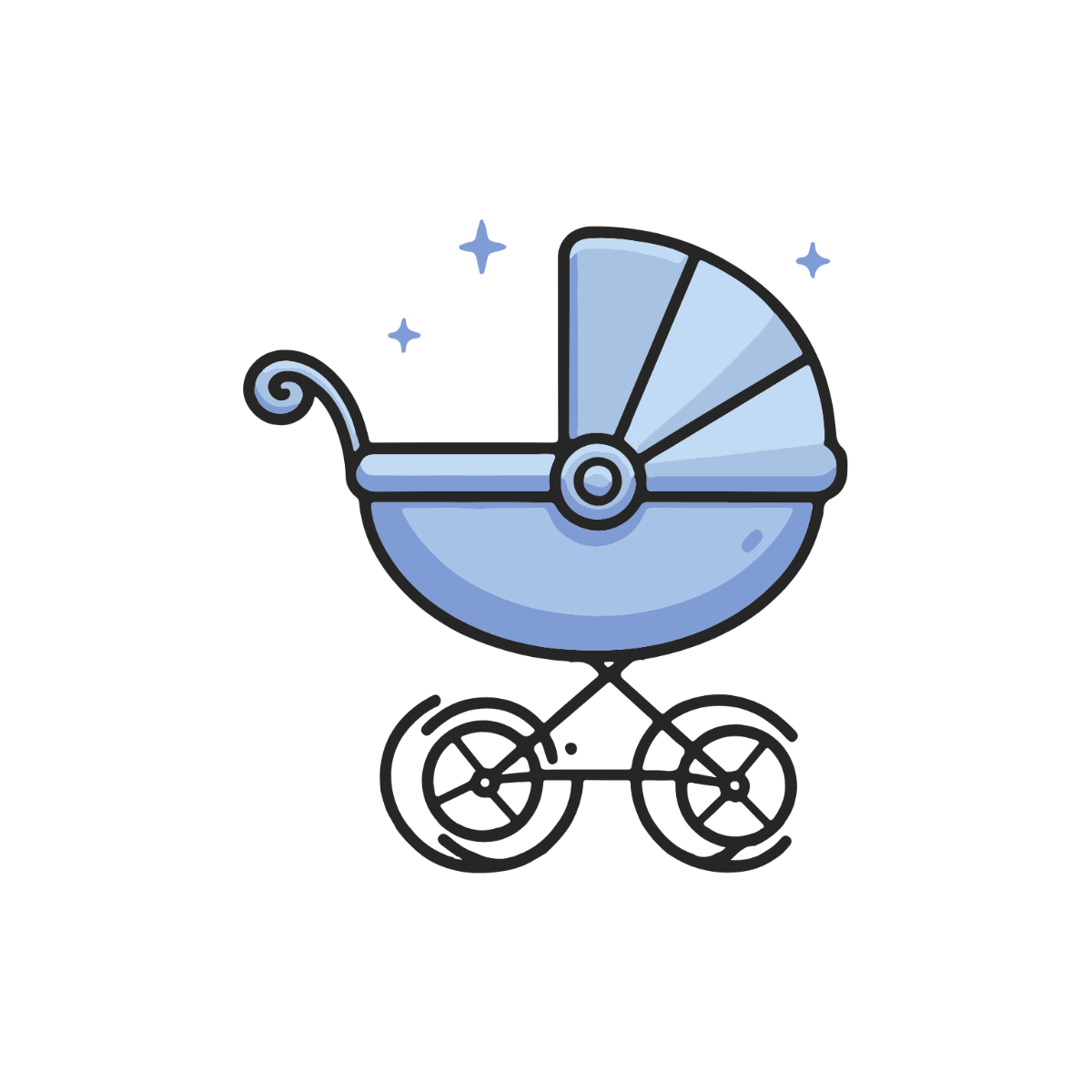 Baby Carriage Clipart - Edit Online | Template.net