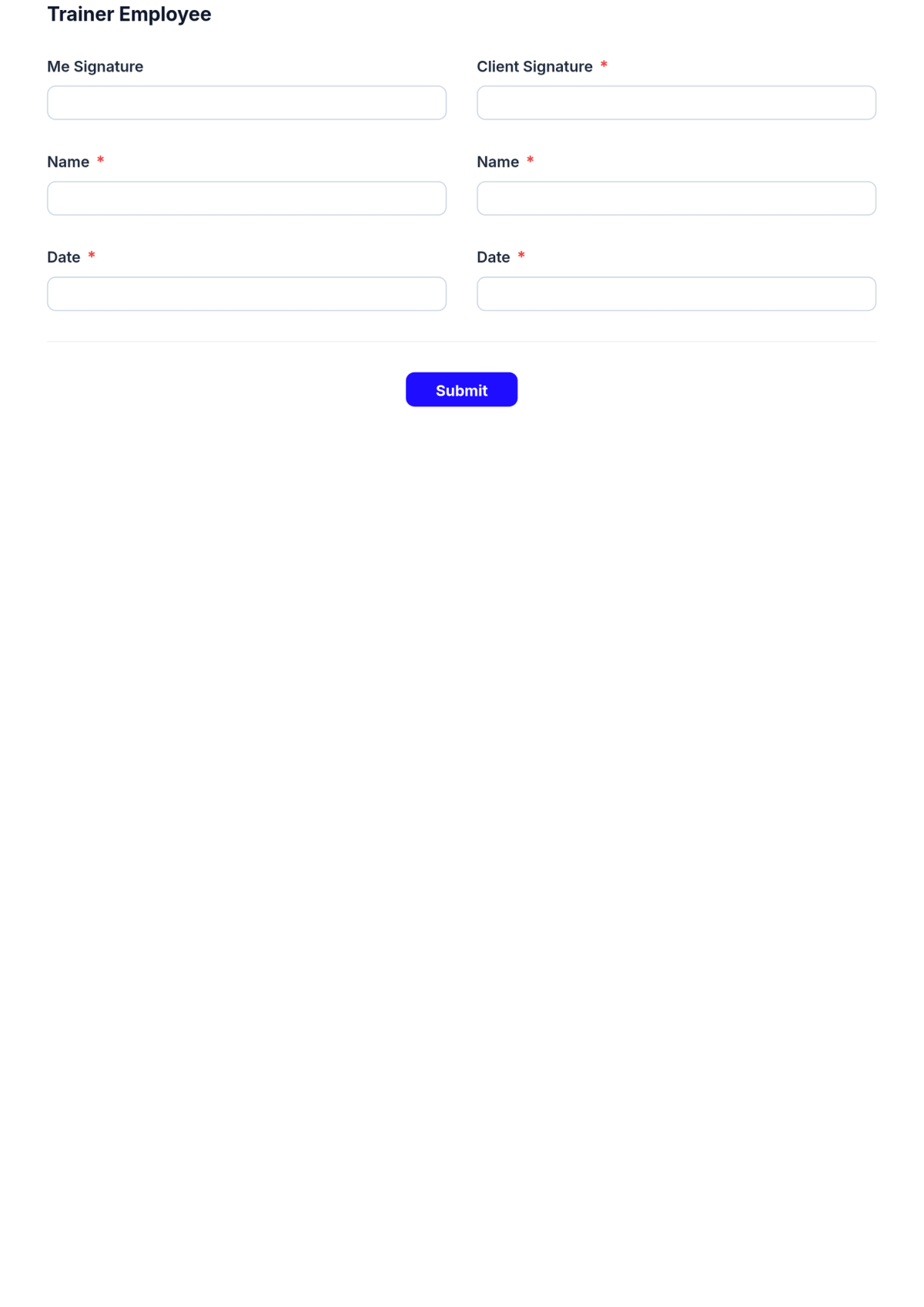 Free Safety Training Form Template & AI Safety Training Form Maker Free Safety Training Form Template & AI Safety Training Form Maker