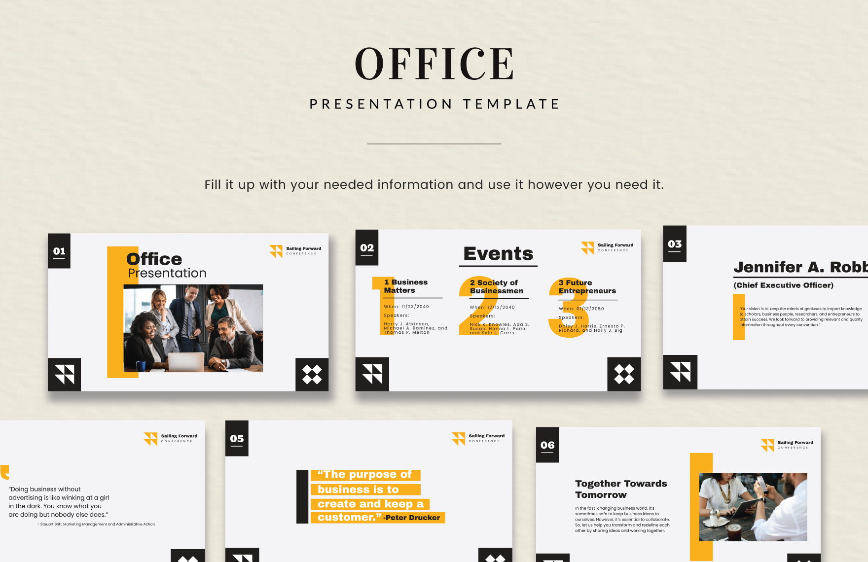 Powerpoint Template Office