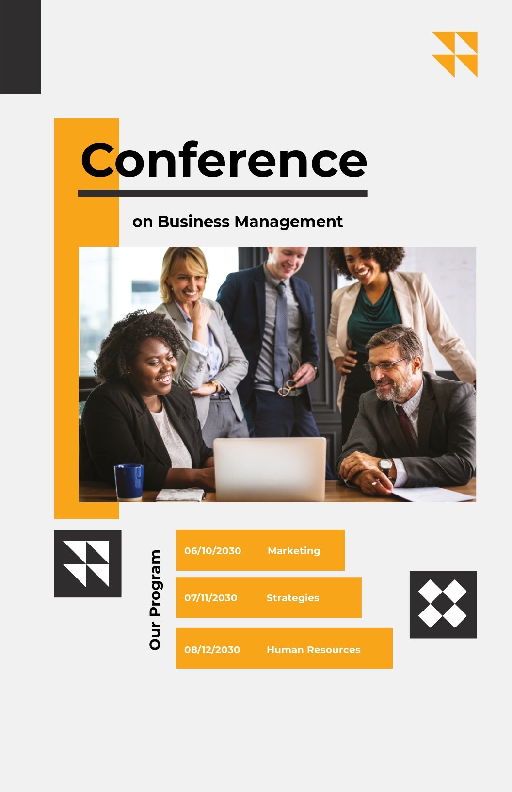 conference templates for indesign