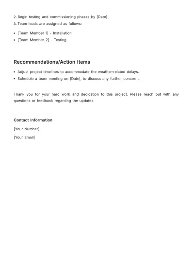 Free Solar Energy Memo Template to Edit Online