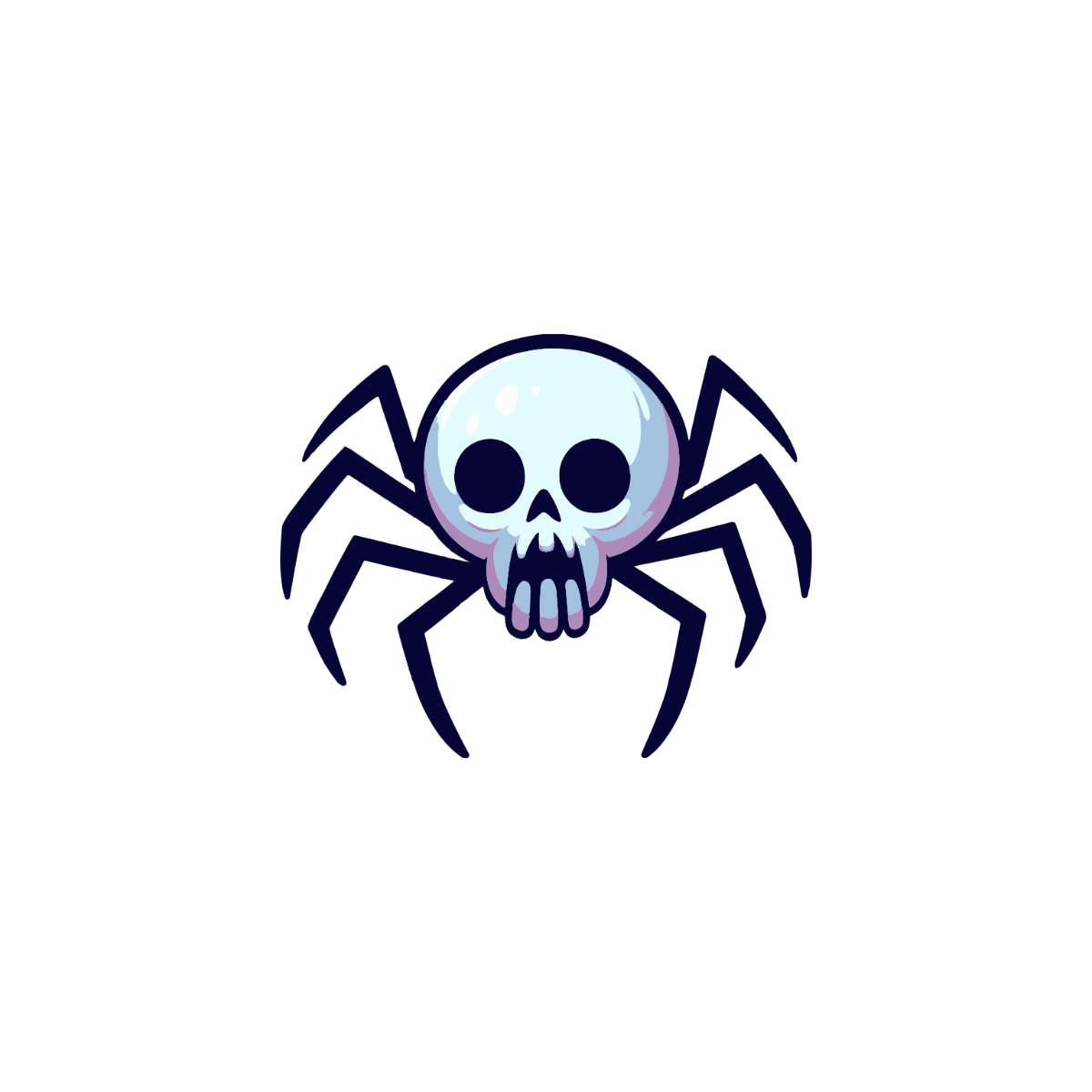 Creepy Spider Clipart - Edit Online & Download