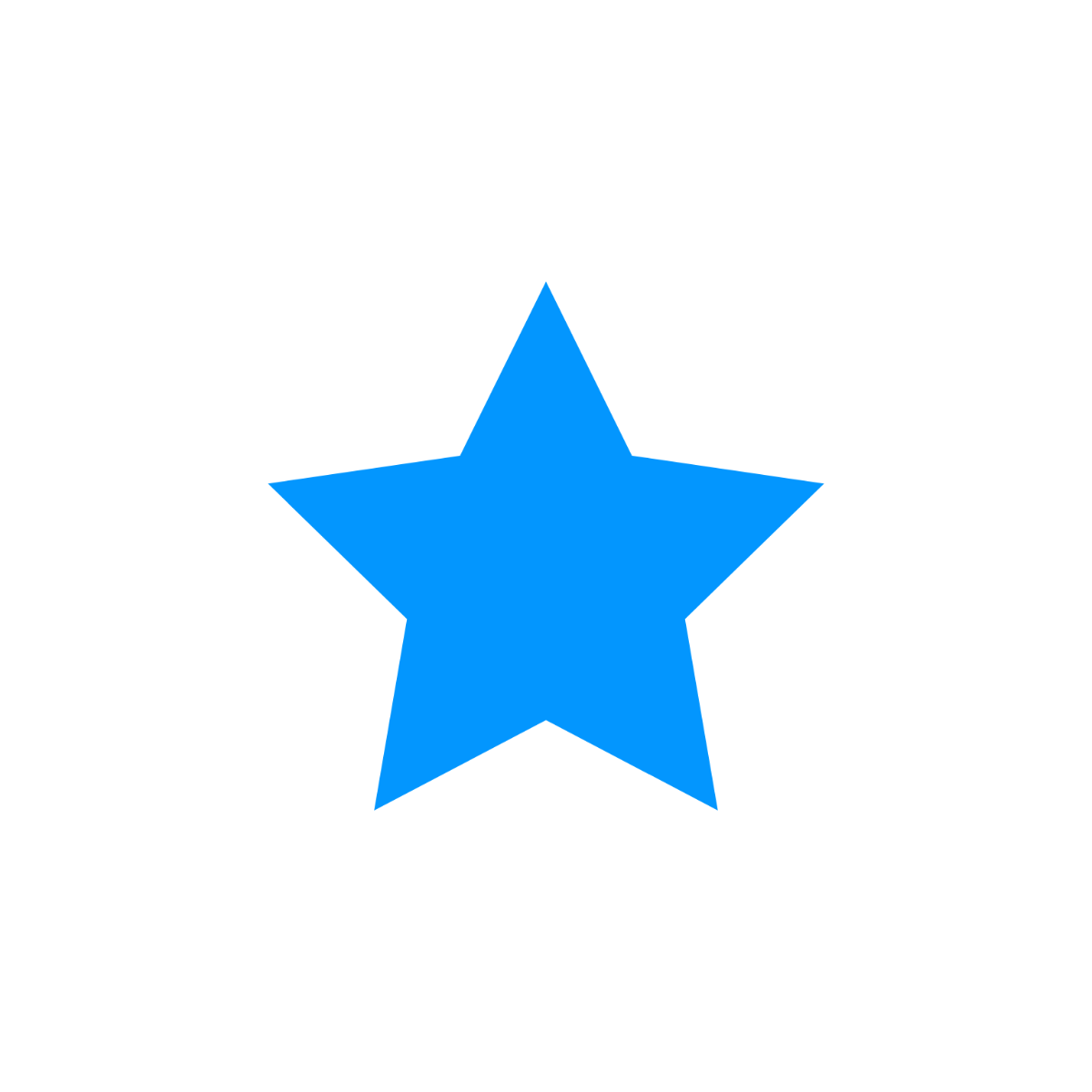 Blue Star Clipart - Edit Online & Download