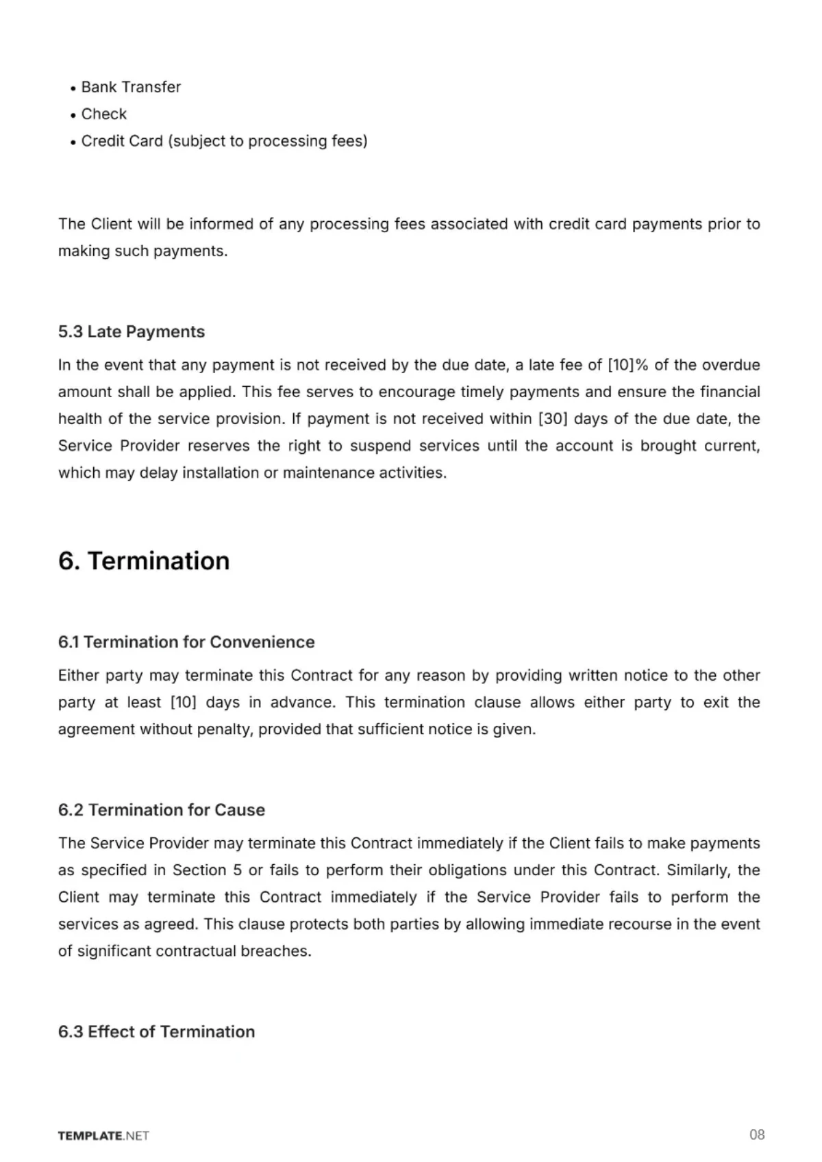 Free Solar Energy Service Contract Template to Edit Online