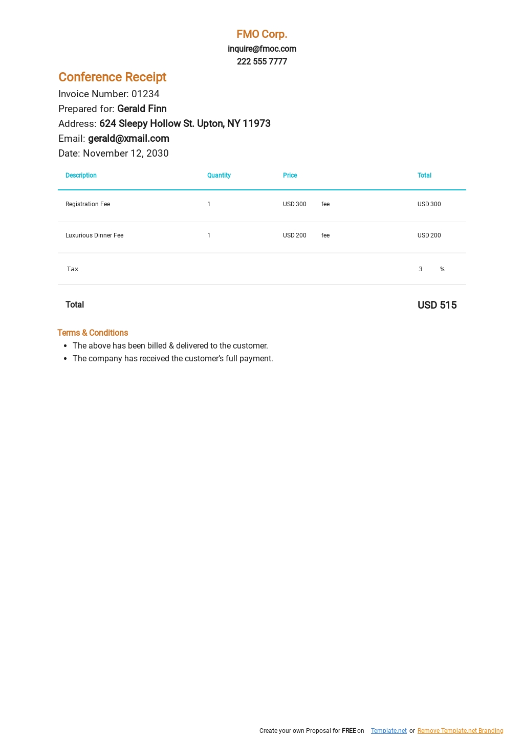 Free Receipt Photoshop PSD Templates 72 Download Template