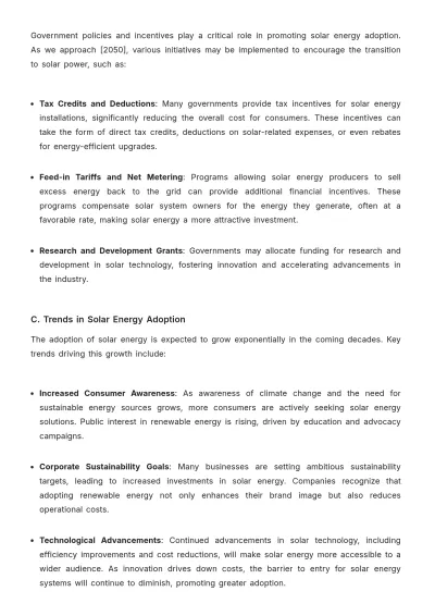 Free Solar Energy Manual Template to Edit Online