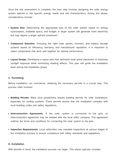 Free Solar Energy Manual Template to Edit Online