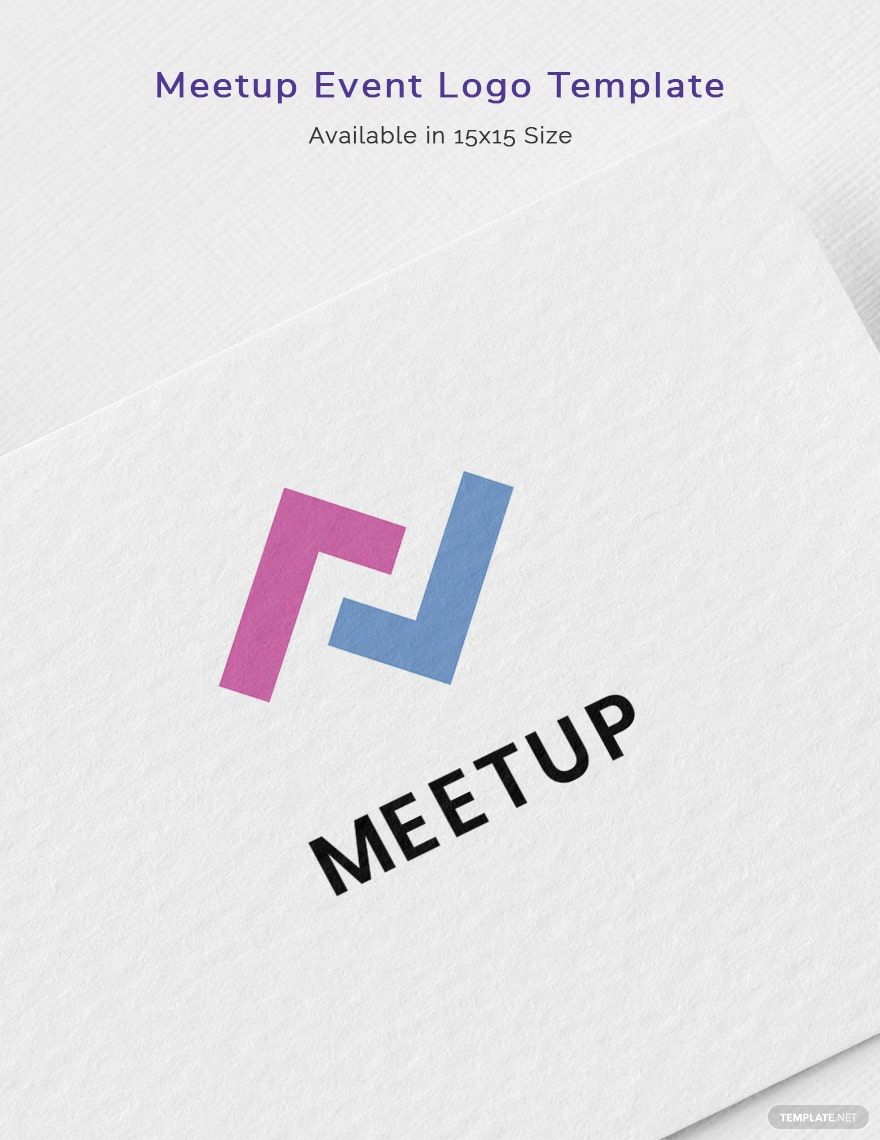 Meetup Event Logo Template