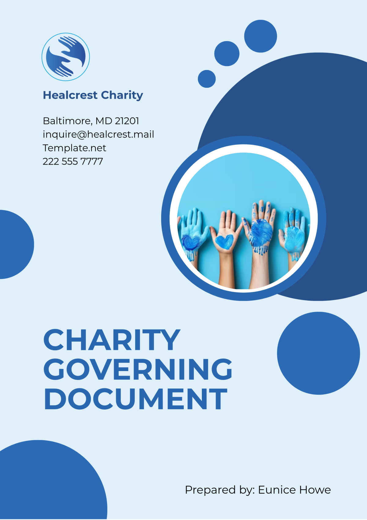 Charity Governing Document Template - Edit Online & Download