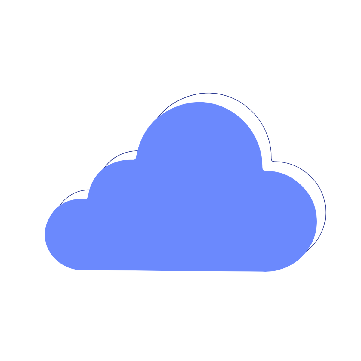 Blue Cloud Clipart