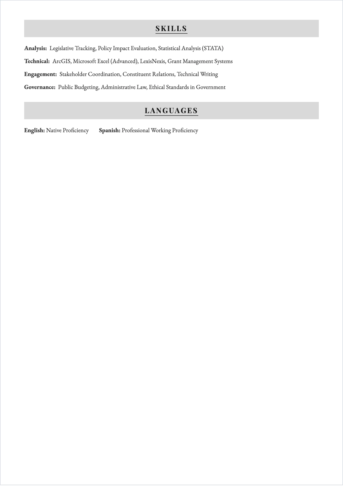 Free Public Service Graduate ATS CV Template, AI CV Builder